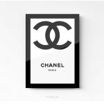 Tableau Chanel sur plexi