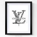 Tableau Louis Vuitton cadre photo