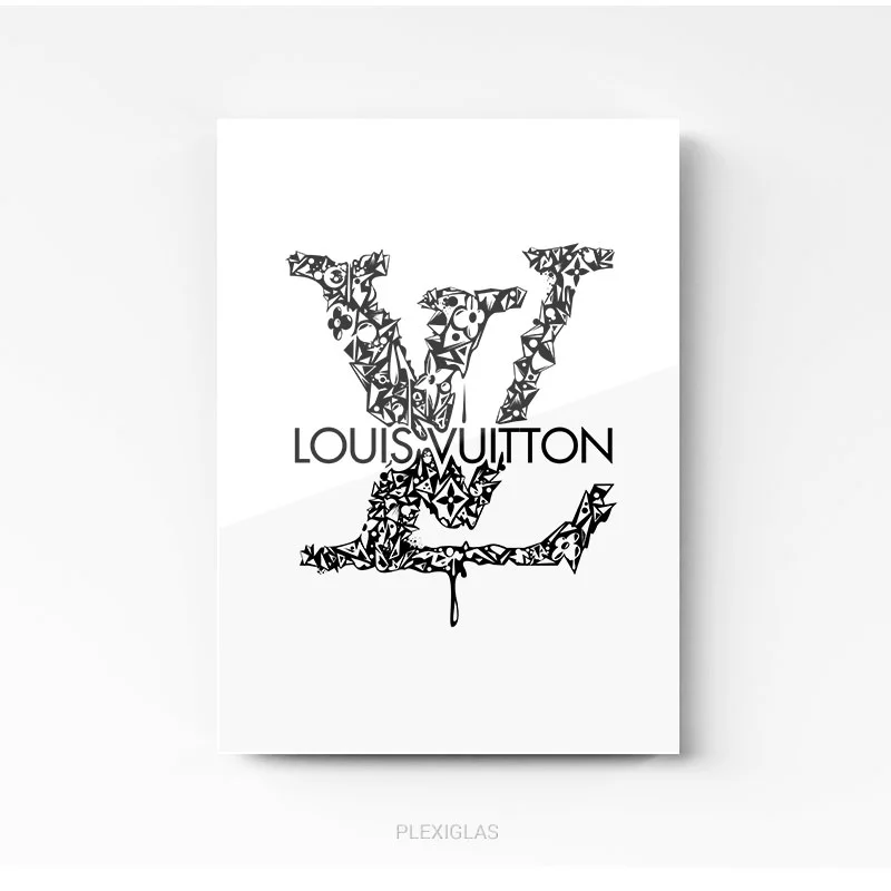 Tableau Louis Vuitton sur plexi