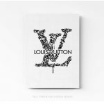 Tableau Louis Vuitton sur toile tendue