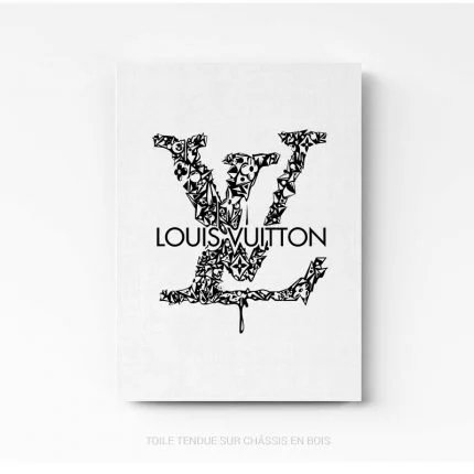 Tableau Louis Vuitton sur toile tendue