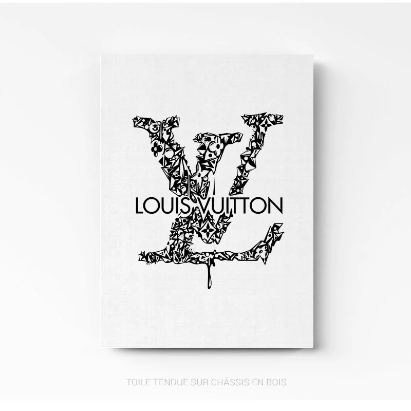 Tableau Louis Vuitton sur toile tendue