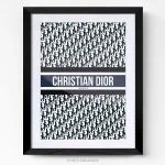 Tableau dior cadre photo