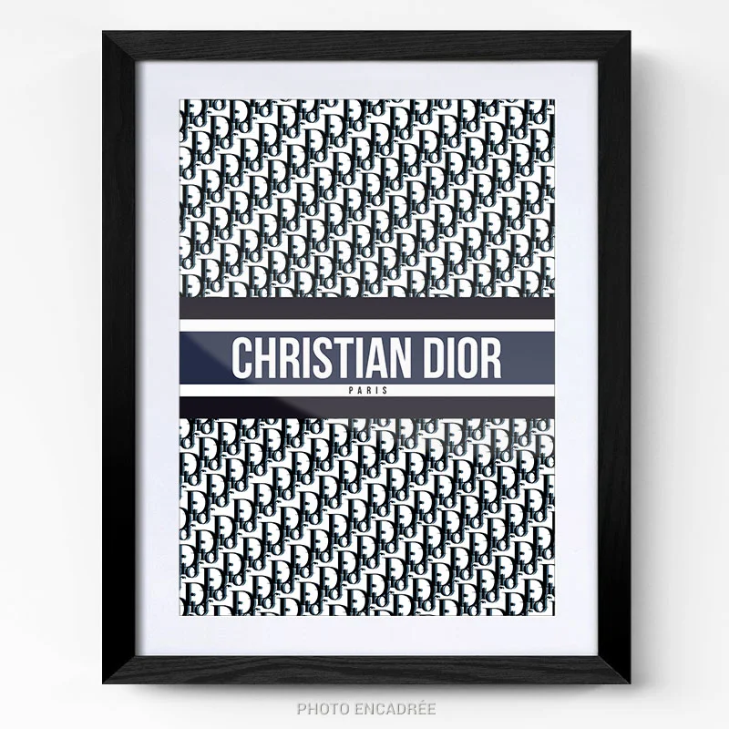 Tableau dior cadre photo