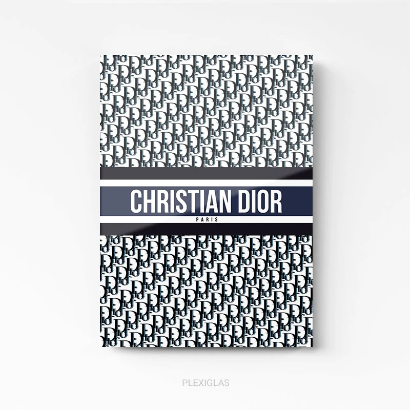 Tableau Dior sur plexi