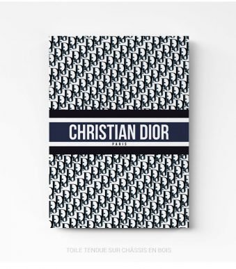 Tableau Dior sur toile tendue