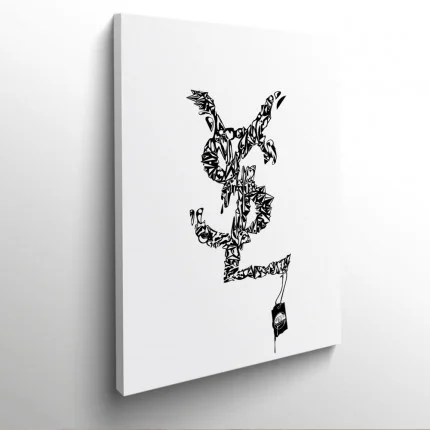 tableau-frame-photo-cadre-yves-saint-laurent-ysl-art
