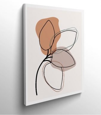 tableau-frame-photo-cadre-design-epuré-line-art-flower-2