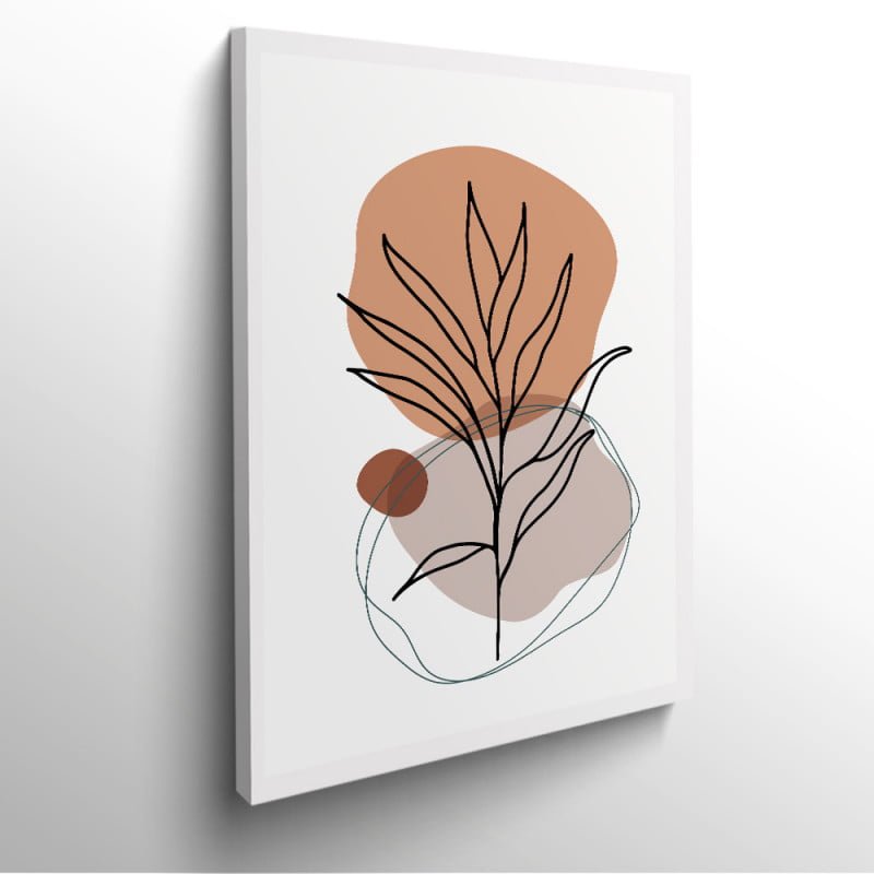 tableau-frame-photo-cadre-design-epuré-line-art-flower