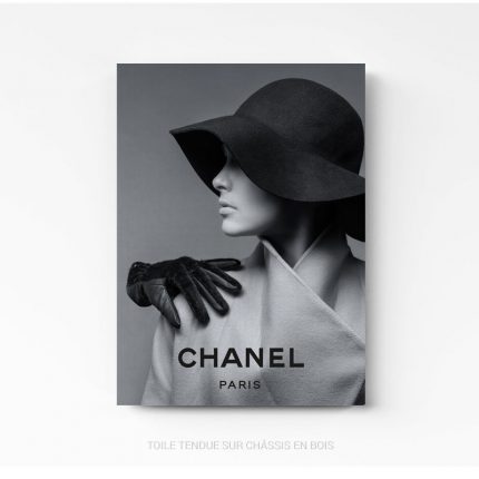 Tableau Chanel Femme sur toile