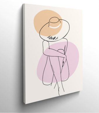 tableau-frame-photo-cadre-design-epuré-line-art-women