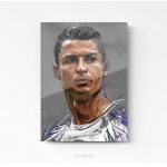Tableau photo Cristiano Ronaldo foot plexi-glass