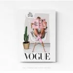 Tableau de marque vogue toile