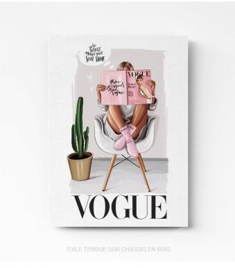 Tableau de marque vogue toile