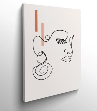 tableau-frame-photo-cadre-design-epuré-line-art-visage-femme-2