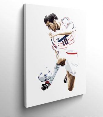 tableau-frame-photo-cadre-foot-Zinédine-Zidane---Zizou