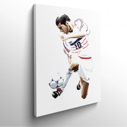 tableau-frame-photo-cadre-foot-Zinédine-Zidane---Zizou