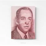 Portrait de Hassan II, Roi du Maroc