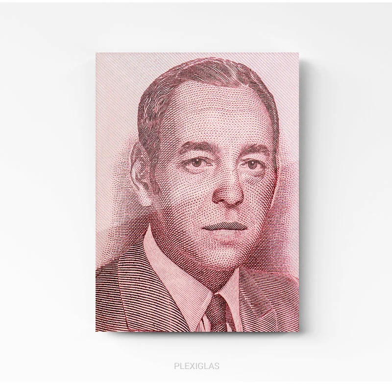 Portrait de Hassan II, Roi du Maroc