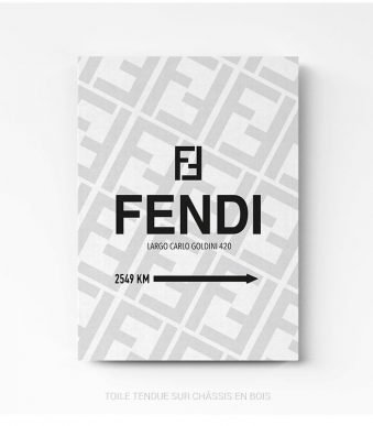 Tableau Déco Fendi frame