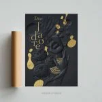 décoration murale dior j'adore Frame Wall art prints Affiche Poster tableau cadre photo