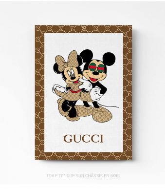 décoration murale gucci mickey Frame Wall art prints Affiche Poster tableau cadre photo