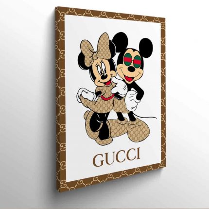 décoration murale gucci mickey Frame Wall art prints Affiche Poster tableau cadre photo
