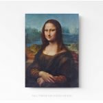 La Joconde Mona Lisa tableau photo art home deco décoration murale cadre photo Affiche Poster portrait