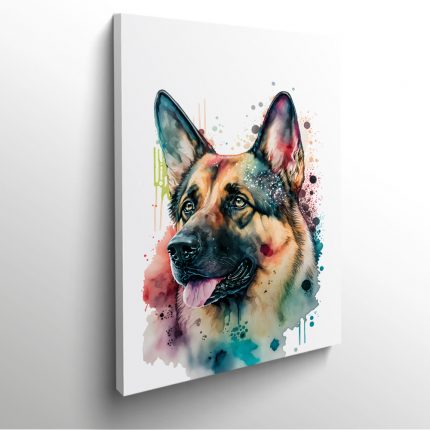 chien berger allemand German Shepherd dog tableau photo art home deco decoration murale cadre photo affiche poster portrait