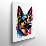 chien berger allemand German Shepherd dog tableau photo art home deco decoration murale cadre photo affiche poster portrait