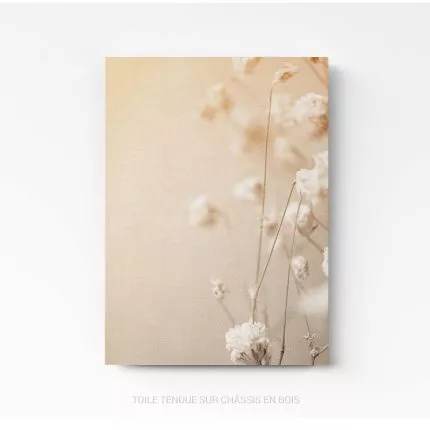 fleurs sauvages nature Scandinavian flowers minimaliste tableau photo home decor decoration murale cadre photo affiche poster