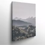 montagnes foret nature mountain forest tableau photo home deco decoration murale cadre photo affiche poster