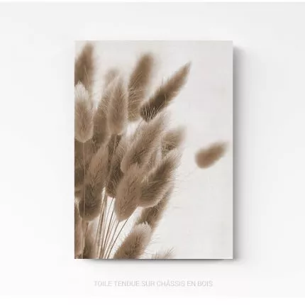 pampas nature Scandinavian minimaliste tableau photo home deco decoration murale cadre photo affiche poster