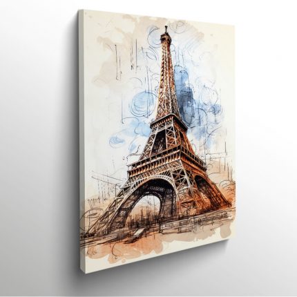 La tour Eiffel Paris Tower France photo art home déco décoration murale cadre photo Affiche Poster portrait