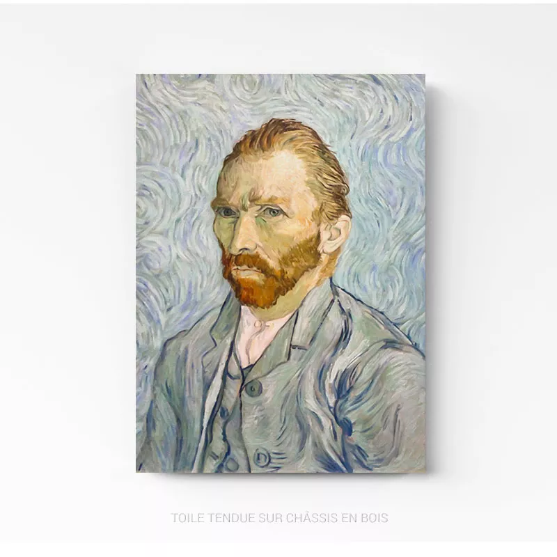 van Gogh Vincent Autoportrait tableau photo art home deco décoration murale cadre photo Affiche Poster portrait