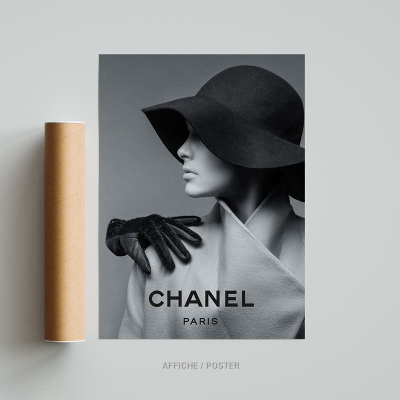 Tableau Chanel Femme Affiche poster
