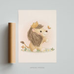 Tableau chambre enfant Lion 2 affiche poster
