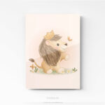 Tableau chambre enfant Lion 2 sur plexi