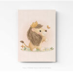 Tableau chambre enfant Lion 2 sur toile