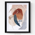 Tableau design art aquarelle cadre photo