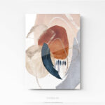 Tableau design art aquarelle sur pixel