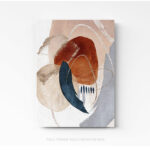 Tableau design art aquarelle sur toile