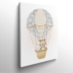 tableau-frame-photo-cadre-montgolfière-bebe-dessin