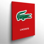 tableau-frame-photo-cadre-lacoste-logo
