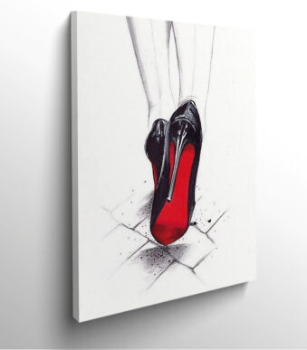 tableau-frame-photo-cadre-christian-louboutin-escarpins