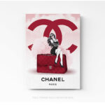 decoration murale Chanel Affiche poster tableau cadre photo