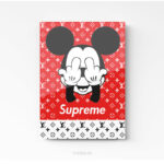 mickey supreme Lv Louis Vuitton decoration murale Affiche poster tableau cadre photo
