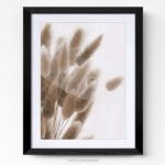 pampas nature Scandinavian minimaliste tableau photo home deco decoration murale cadre photo affiche poster