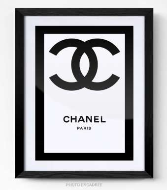 Tableau Chanel cadre photo
