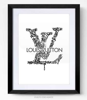 Tableau Louis Vuitton cadre photo